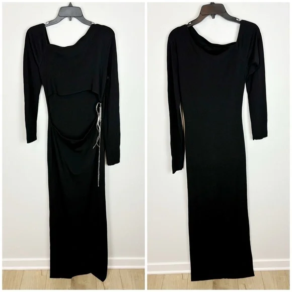 Flaw AYA MUSE Lero Dress in Black Size XL